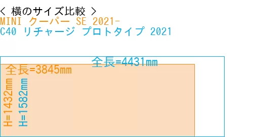 #MINI クーパー SE 2021- + C40 リチャージ プロトタイプ 2021